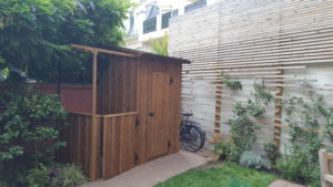 Jardin avec brise vue