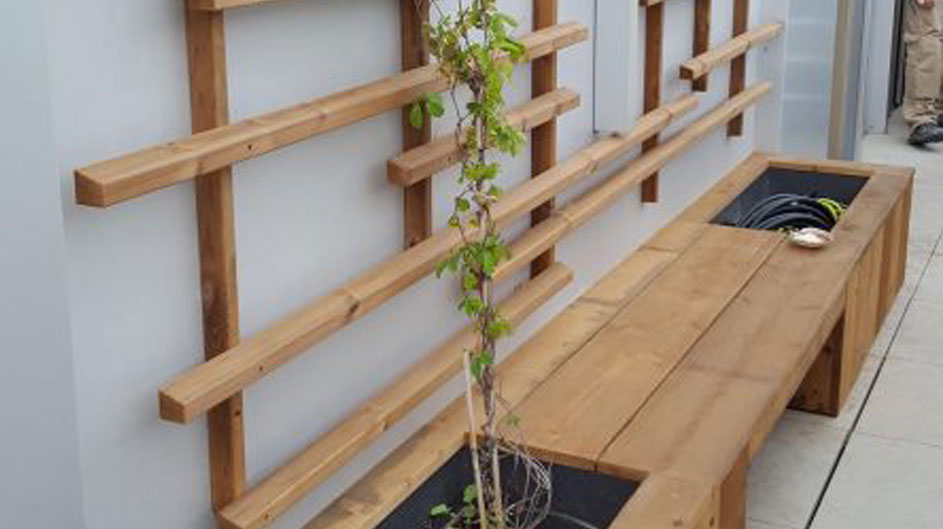 Habillage d'un balcon